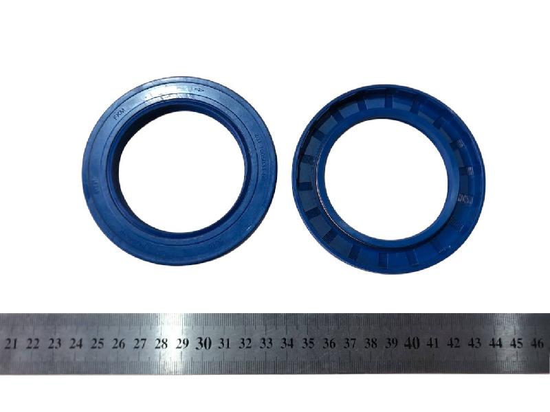 Манжета передней крышки распредвала с насечкой (синяя) 64х95 (MR)