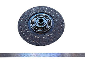 Диск сцепления ведомый ЯМЗ-534 МАЗ-КОРНЕТ (D-395 mm) (ступичка D-44 mm) (MR)