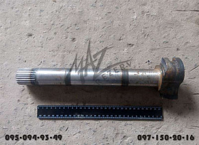 Кулак разжимной среднего моста эвольвентный шлиц нов.образца правый (370 мм) (ТАИМ)