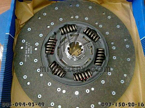 Диск сцепления ведомый (SACHS) (D-430 mm) (ступичка D-50 mm) МАЗ-5440,6430