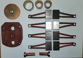 Р/к стартера СТ-25 (щетки+втулки+крышка 15 наим.) (MR)