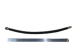 Шланг камеры тормозной (Г-Ш) (М-24) L-605 mm в оплётке (MR)