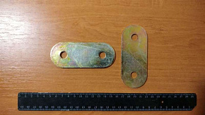 Пластина крепления передних/задних тормозных колодок (ТАИМ)