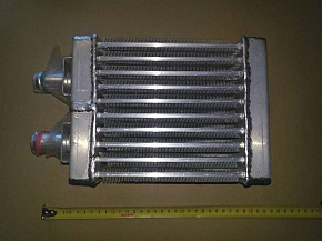 Радиатор отопителя салона (малый) алюминиевый АВТОБУСЫ МАЗ (ТАСПО, Беларусь)