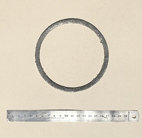 Прокладка заслонки горного тормоза 5336  внутр. D-110 mm (Беларусь)