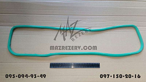 Прокладка клапанной крышки улучшенная бензомаслостойкая (зеленая) ЯМЗ-238,7511 (MR)