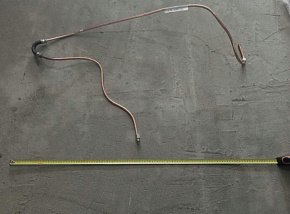 Трубка всасывающая со шлангом L-2100 mm (МАЗ)