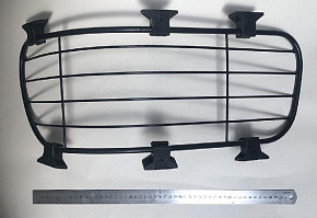 Решетка фары защитная+держатели (комплект) нового образца (левая) (МАЗ)