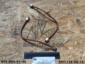 Трубка подвода масла к компрессору нов.обр (L-310 mm) (МАЗ)