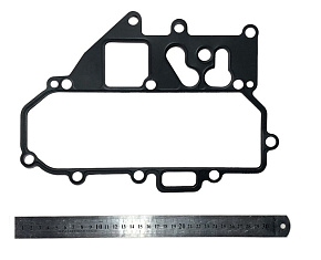 Прокладка сервисного модуля металлическая (теплообменника) ЯМЗ-534,536 (MR)