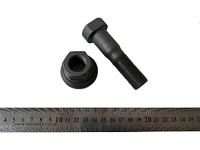 Болт + Гайка в сборе МАЗ-4370 (М20х1,5х83 mm 10,9 прочность) (ТЕФЛОН) (MR)