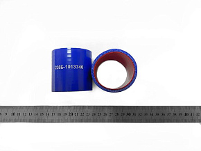 Патрубок теплообменника 4-х слойный (55x60 d=55 mm) (СИЛИКОН) 7601-1013740