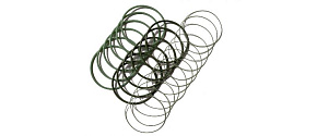 К-кт уплотнительных колец на гильзы (6 шт.) ЯМЗ-650 (ТМЗ)