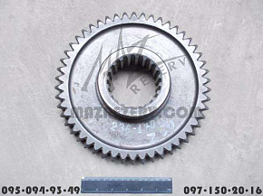 Шестерня 1-й передачи и з/хода (Z=50) (ЯМЗ)