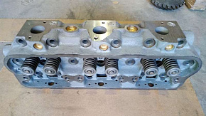 Головка блока в сборе с клапанами (нового образца) ЯМЗ-236 (Тутаев) 236-1003013