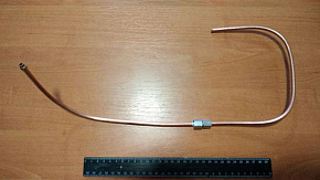 Трубка подвода масла к компрессору нов.обр (L-705 mm) (МАЗ)