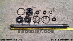 Р/к цилиндра ГУР ( полный) (ЦГ-80-360 ШТОК+РТИ+ФТОРОПЛАСТ) (Гидромаш, Беларусь)