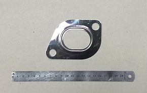 Прокладка выпускного коллектора крайняя (металл) Д-245 (MR)