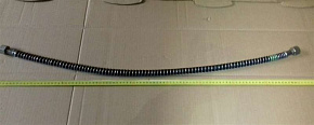Шланг тормозной МАЗ L=900 mm (Г-Г) М27 в оплётке (MR)