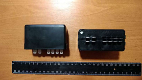 Реле поворотов нового образца (4/8 контактов) (Экран,Беларусь)