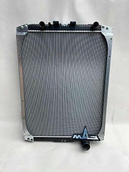 Радиатор водяной алюминиевый (облегченный) на двиг ЯМЗ-7511 с общ. и разд. головками (BEHR, Польша)