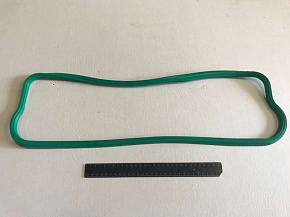 Прокладка клапанной крышки улучшенная бензомаслостойкая (зеленая) ЯМЗ-236 (MR)