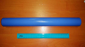 Патрубок радиатора МАЗ верхний (42х52х420мм d=42 mm) 4-х слойный (СИЛИКОН) С/С