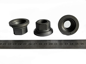 Гайка колесная МАЗ-4370 (М20х1,5 - 10,9 прочность H-27 mm) (ТЕФЛОН) (MR)