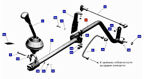 Хвостовик нов.обр. (гнутый) МАЗ