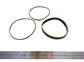 Кольца уплотнительные гильзы (к-кт 3 шт.) (СИЛИКОН ЗЕЛЕНЫЙ) (MR)