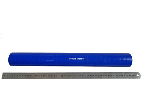 Патрубок радиатора нового образца  МАЗ верхний (40х400мм d=40 mm) 4-х слойный (СИЛИКОН)