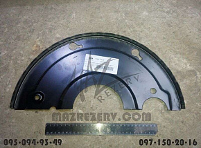 Щит тормоза левый (верхний) полуприцеп (МАЗ)