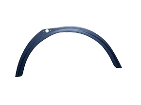 Крыло переднее правое кабина без спальника (ПЛАСТИК ЧЕРНЫЙ) (MR)