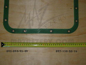 Прокладка поддона картера ЯМЗ-236 (СИЛИКОН ЗЕЛЕНЫЙ) (MR)