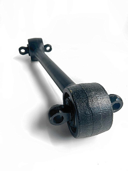 Штанга реактивная нижняя, кривая в сборе рессорная подвеска (L-595 mm) (MR)