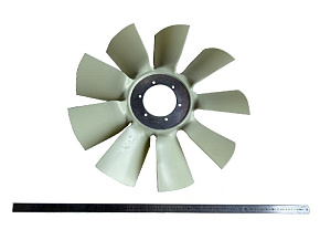 Крыльчатка вязкостной муфты на 6-ти цилиндровый рядный двигатель ЯМЗ-536 D-650 mm (MR)