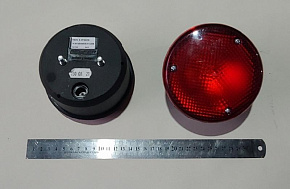 Фонарь задний противотуманный АВТОБУС-МАЗ (круглый,красный) (МАЗ)