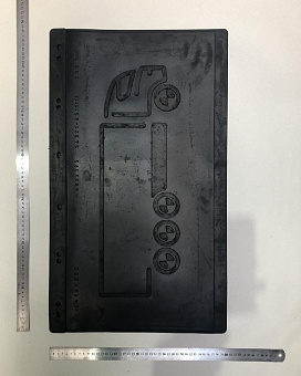 Брызговик задний нов. обр. (резиновый) (680х395) (MR)