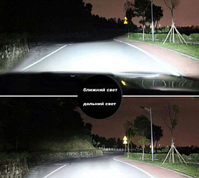 Автолампа головного света TURBO LED H4 (2 шт.) 12/24V