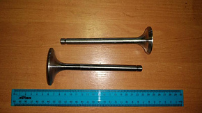 Клапан впускной+выпускной (к-кт) (НЕРЖАВЕЙКА) 236-1007010/236-1007015 (Тутаев)