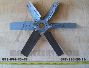 Крыльчатка вентилятора ЯМЗ-238БЕ (D-65x660 mm) (ЯМЗ)