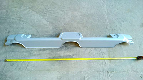 Накладка переднего бампера (верхняя) нового образца (ОЗАА)