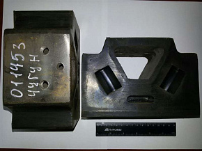 Подушка опоры двигателя (боковая) ЧУГУН (MR) (амортизационная резина УЛУЧШЕННАЯ!!!)