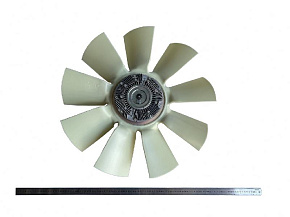 Вязкостная муфта (вязкомуфта) на 6-ти цилиндровый рядный двиг. ЯМЗ-536 с крыльчаткой D-650 mm (MR)