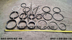 Р/к гидроцилиндра 3-х шток. (полный) (РТИ+ФТОР+МЕТАЛЛ) (Гидромаш, Беларусь)