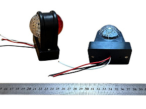 Фонарь полного габарита СВЕТОДИОД (белый/красный) ОРИГИНАЛЬНОЕ КРЕПЛЕНИЕ (MR) 25.3731