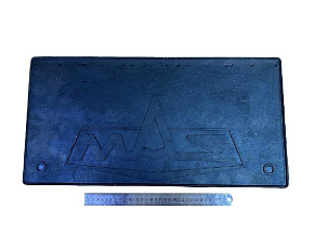 Брызговик задний (резиновый) 570х285 (MR)