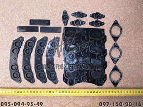 К-кт прокладок ГБЦ общ. гол.(резинки+уплотнители) ЯМЗ-7511,238БЕ, ДЕ (Балаково)