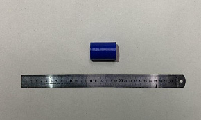 Патрубок теплообменника 4-х слойный ЯМЗ-650,651 (25x50 d=25 mm) (СИЛИКОН)