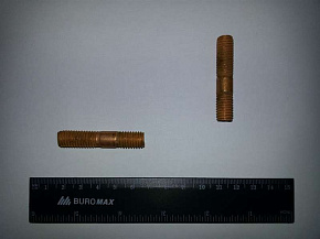 Шпилька выпускного коллектора (обмедненная) М10х1,5х40 (MR)